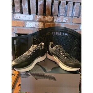 Rabbit Dream Chaser Mens 9.5 Black Running Shoes RMSDC-1 Knit Trainer NIB